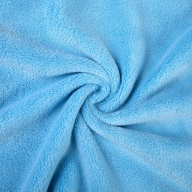 Single-sided solid color polyester coral velvet