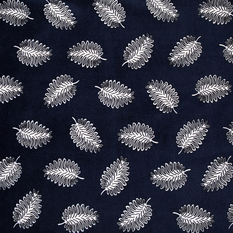 Single-sided print na polyester coral velvet